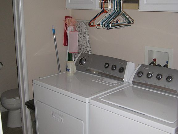 Inside Laundry room