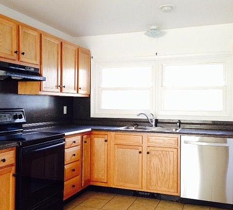 Open layout kitchen