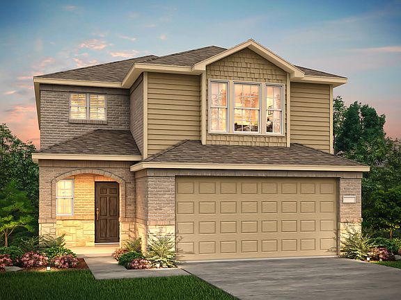 The Lincoln, a 2-story new construction home showing Home Exterior Q