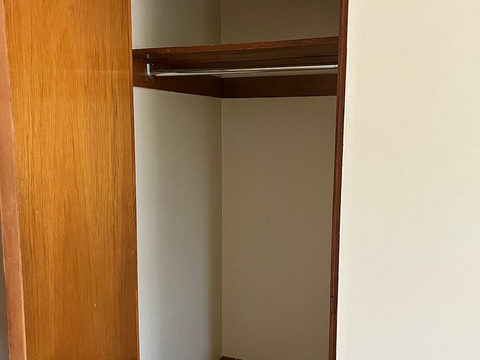 Extra deep closet in living room