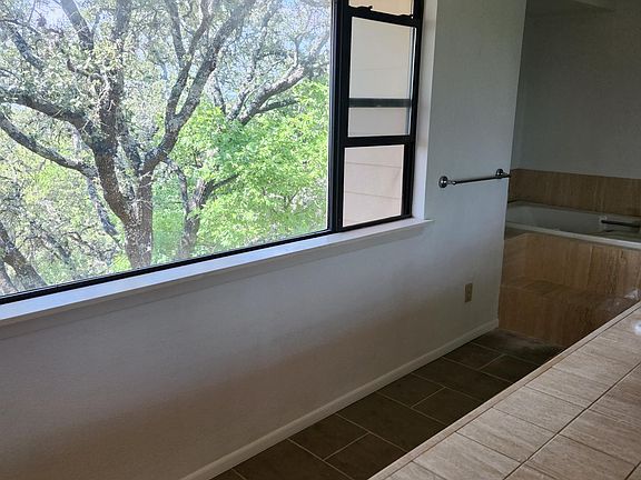 Master bathroom window.