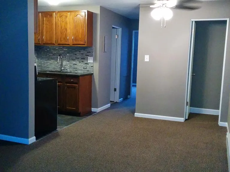 Kitchen dining living area