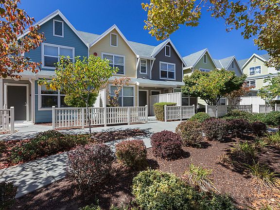 Apartment homes surrounded by beautiful landscaping.