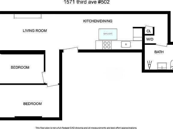 2nd image of 1571 3rd Ave #5
