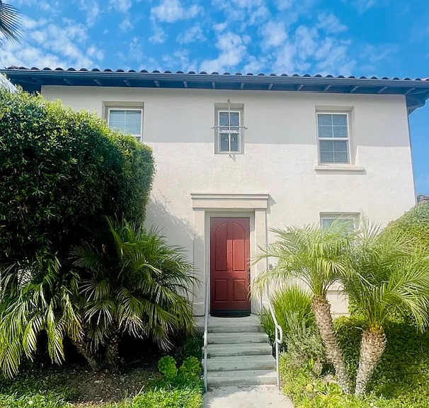 Front of the house