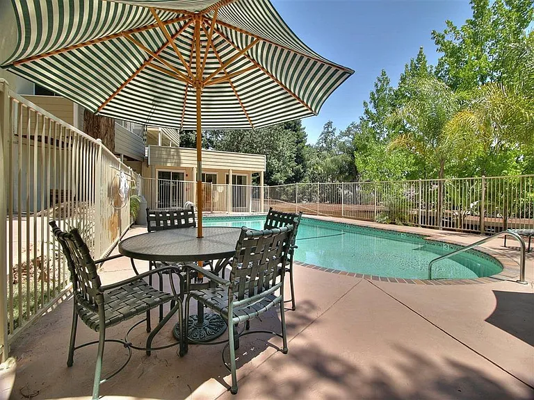 Pool and Seating Area