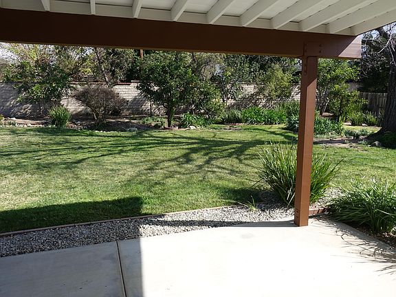 Covered patio