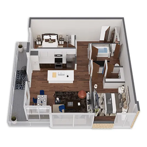 Floor plan Kings Platinum