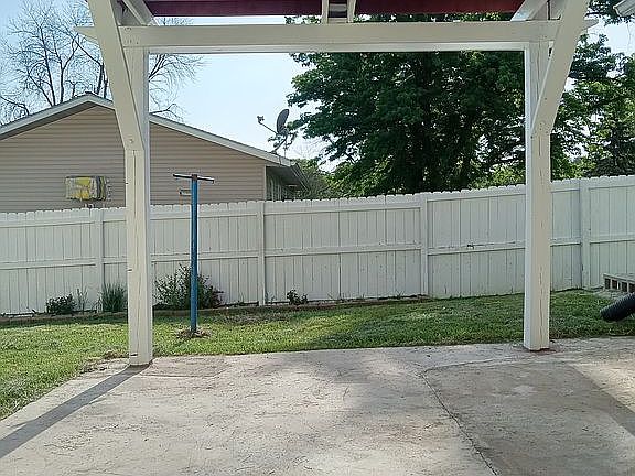 Covered patio 