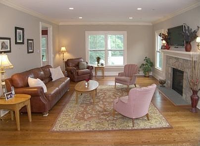Family Room with Fireplace