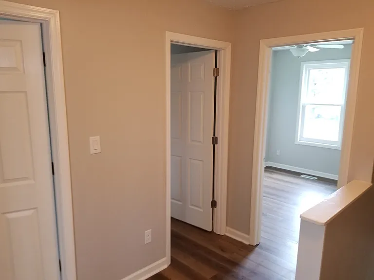 Upstairs view of bedroom #2 and #3