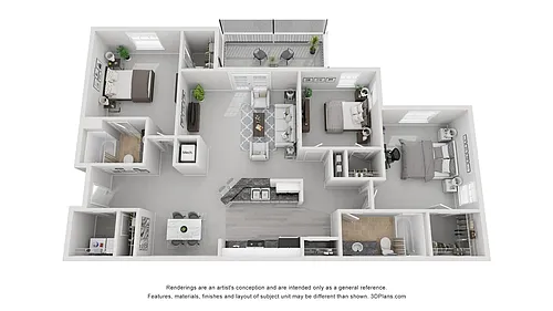 Floor plan The Dakota