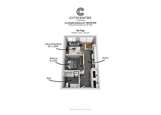 Floor plan Tioga