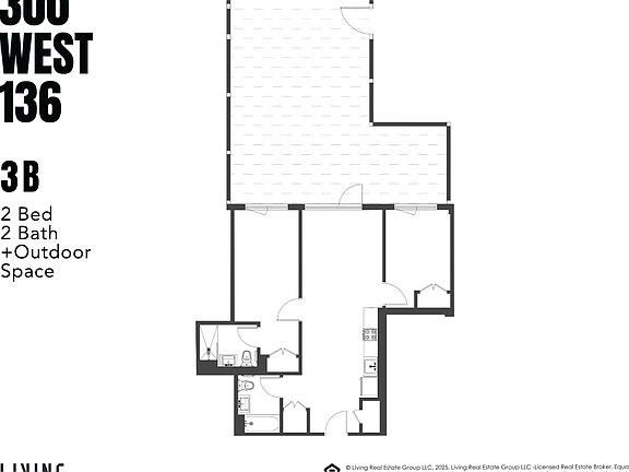 2nd image of 300 W 136th St #3B