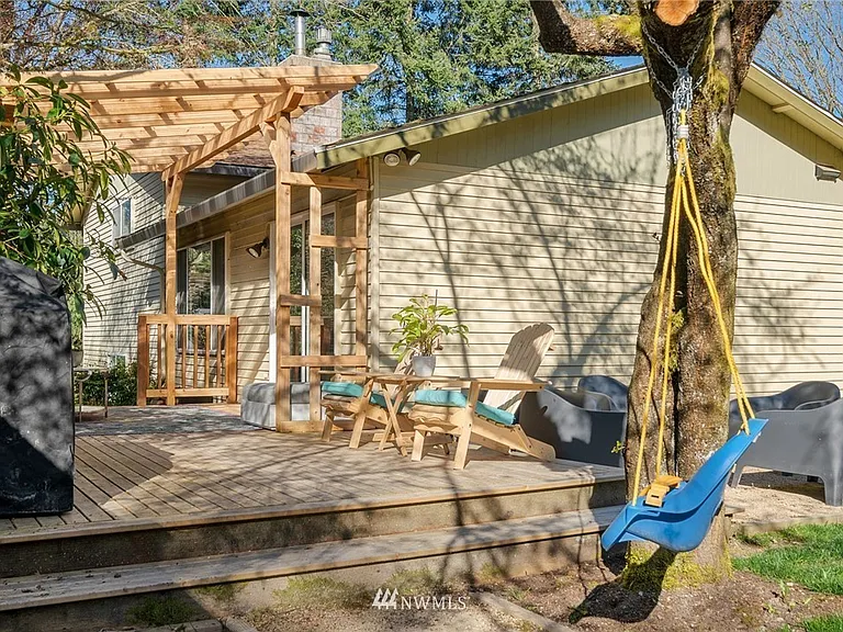 patio with furniture