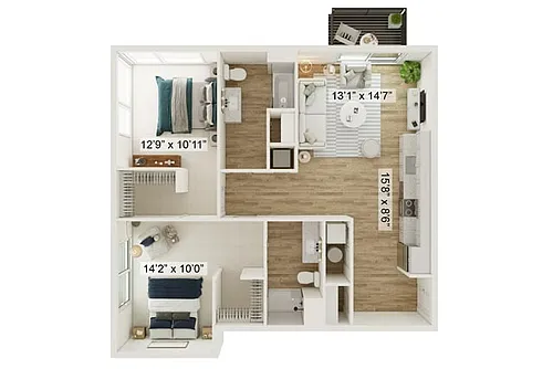 Floor plan The Smithfield