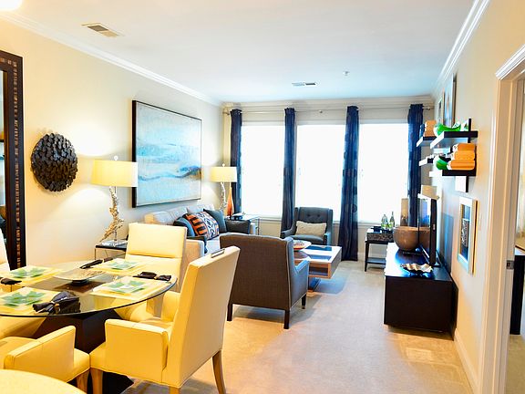 Model Living and Dining Room