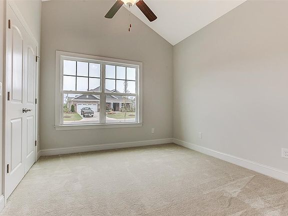 Second bedroom with vaulted ceiling