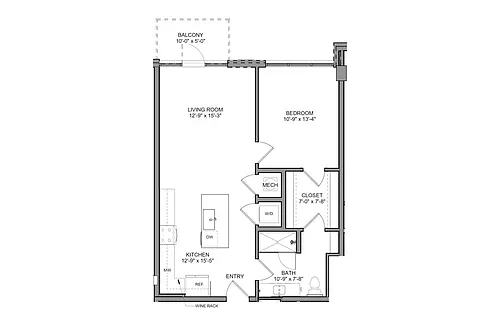 Floor plan A4