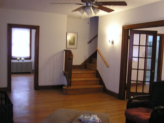 Stairs upstairs