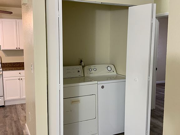 Washer and dryer