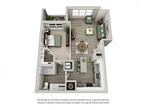 Floor plan A1D