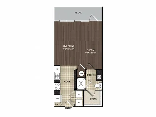 Floor plan S2A