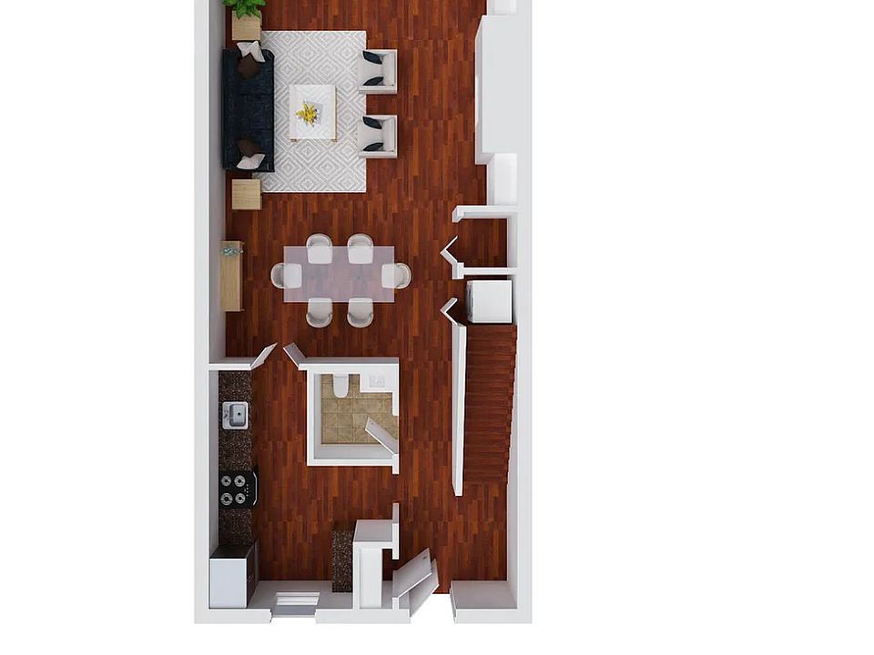 Main floor layout.