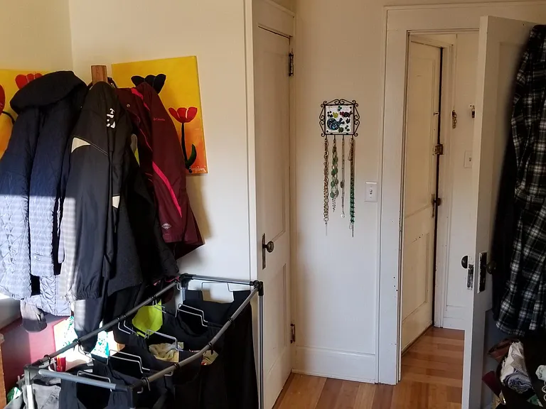 View from Walk-in Closet to Main Hall