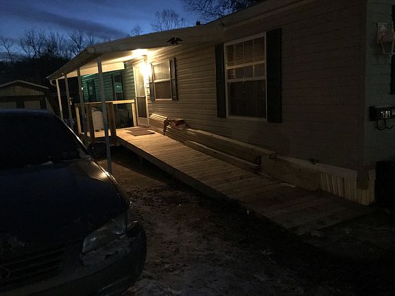 patio and ramp built Dec 