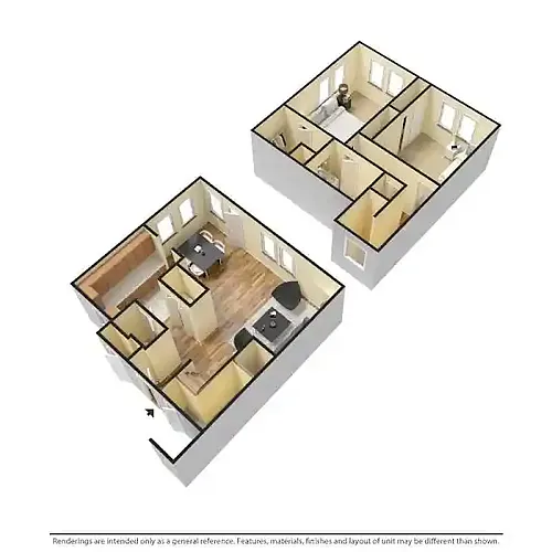 Floor plan Townhome