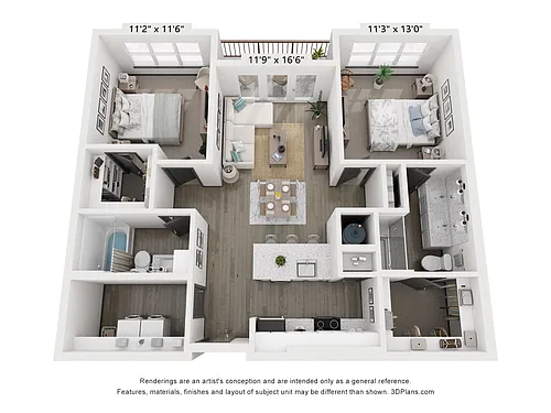 Floor plan B2