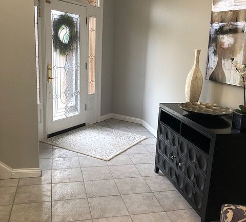 Tiled Foyer
