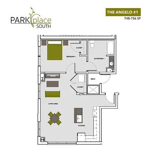 Floor plan Angelo 1