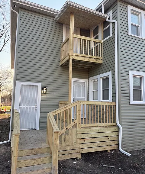 REAR OF HOUSE