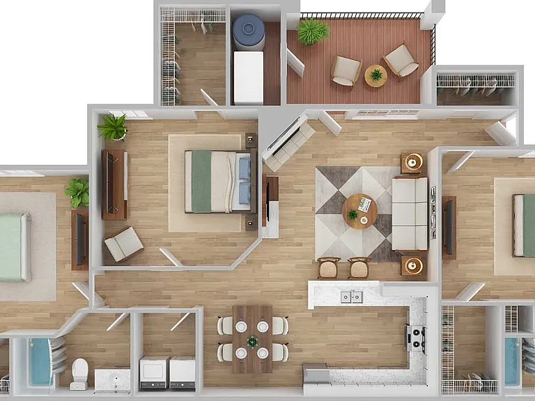 3 Bedroom | 2 Bath | 1426 SF 3 Bedroom | 2 Bath | 1426 SF