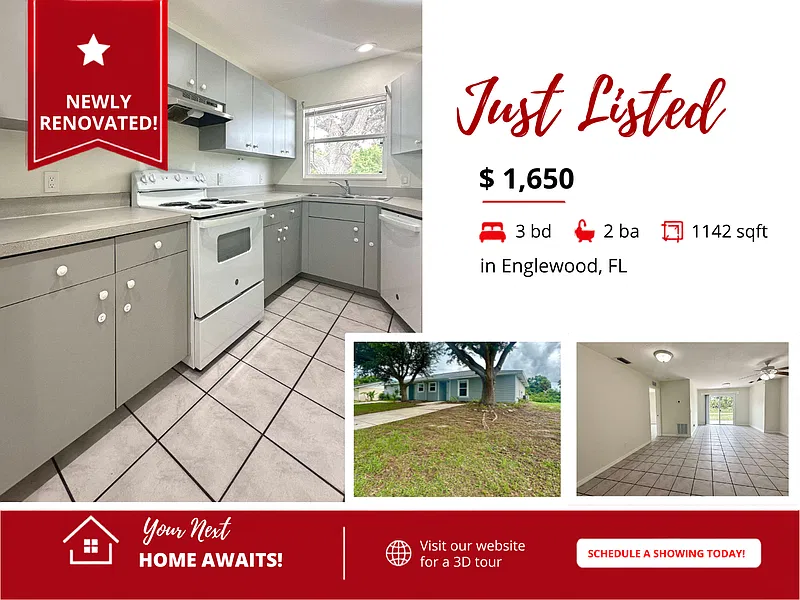 3 bed, 2.0 bath, 1142 sqft, $1,650 — Photo 1
