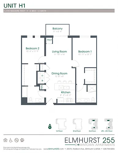 Floor plan H1