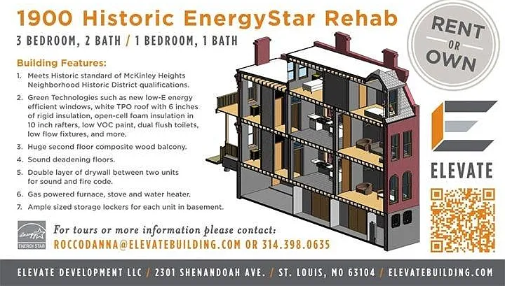 Vintage ad with actual 3D architectural model. Only for rent!