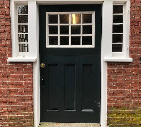Primary entryway door