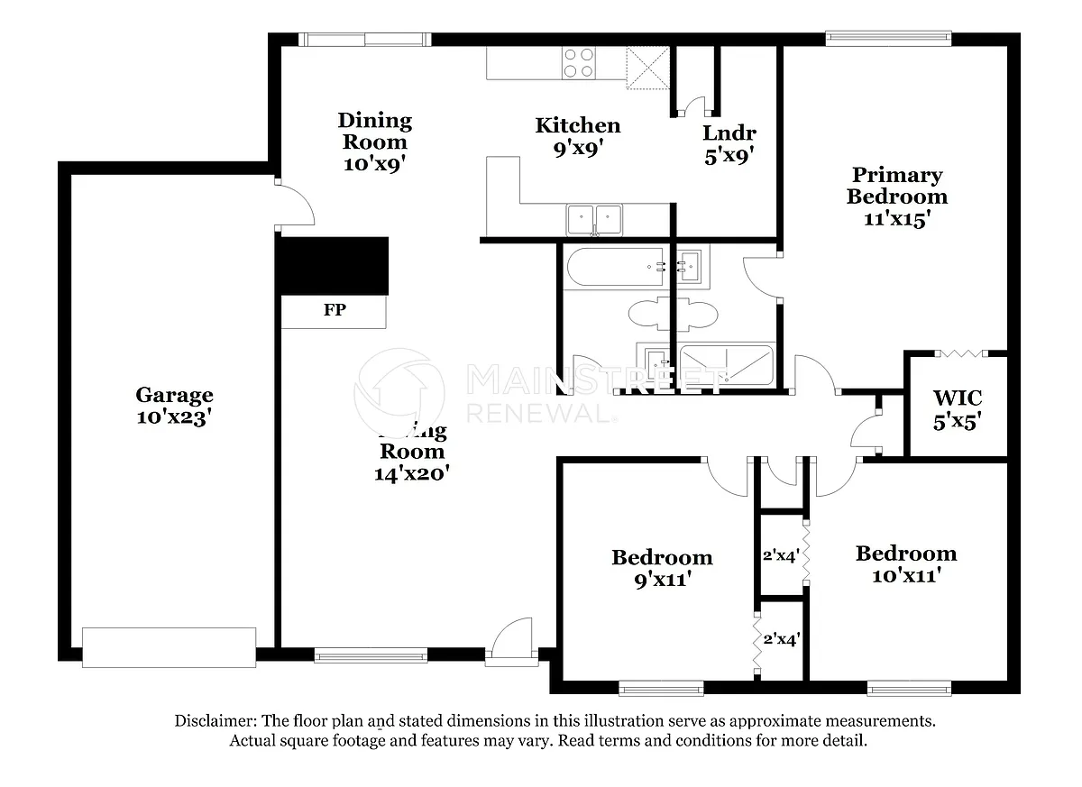 Floor Plan - 202 Mapleridge Dr