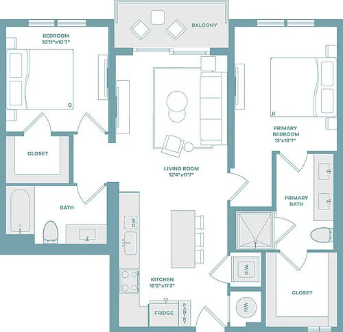 Floor plan B1