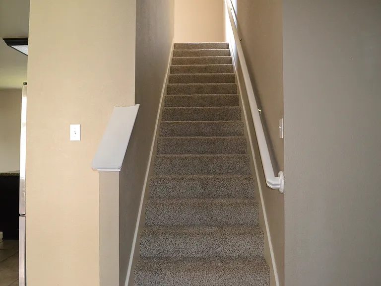 Stairs leading to second floor.