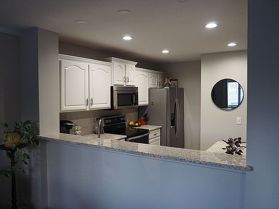 Den Looking into Kitchen