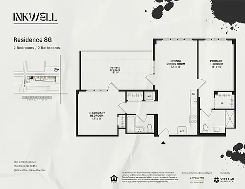 Floor plan G Line