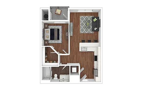Floor plan A1 Mt Yale