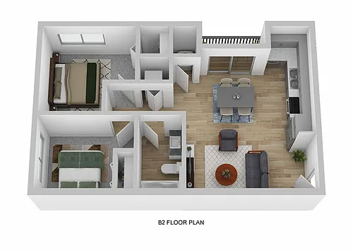 Floor plan The Wheeler
