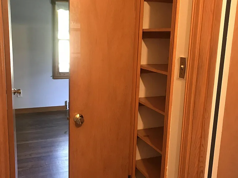 Hall closet