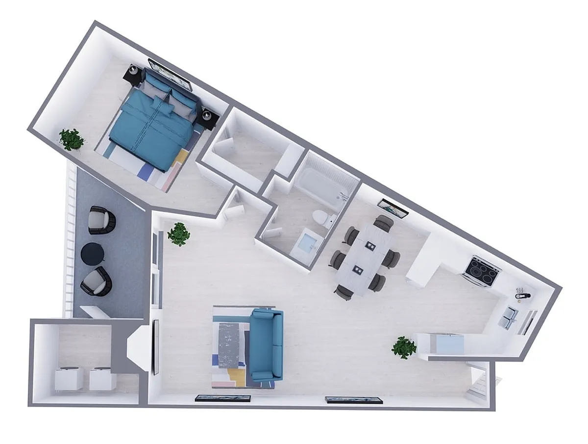 Floor plan A6 Classic