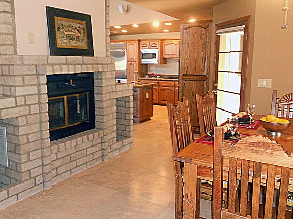 two way fireplace